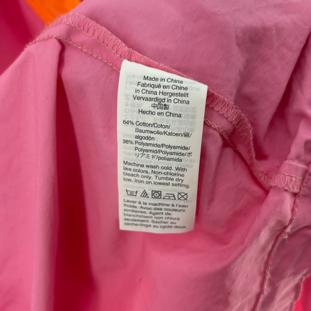 J. Crew Pink and Orange Utility Jacket - Picture 5 of 11